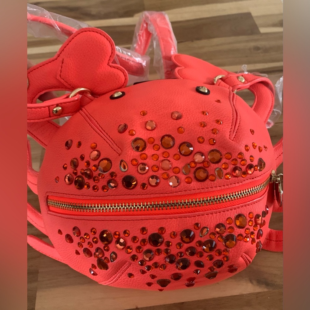 Betsey Johnson Kitsch Crabby Beach Crossbody Bag Crab purse NWOT - Picture 6 of 7